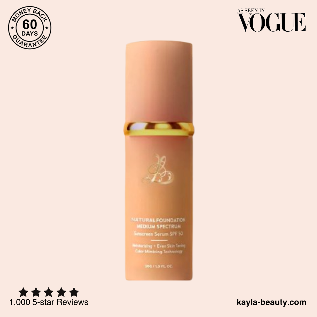 Color Changing Foundation With SPF 50